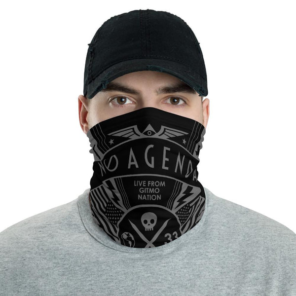 NO AGENDA RALLY - neck gaiter