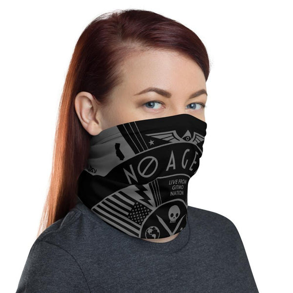 NO AGENDA RALLY - neck gaiter
