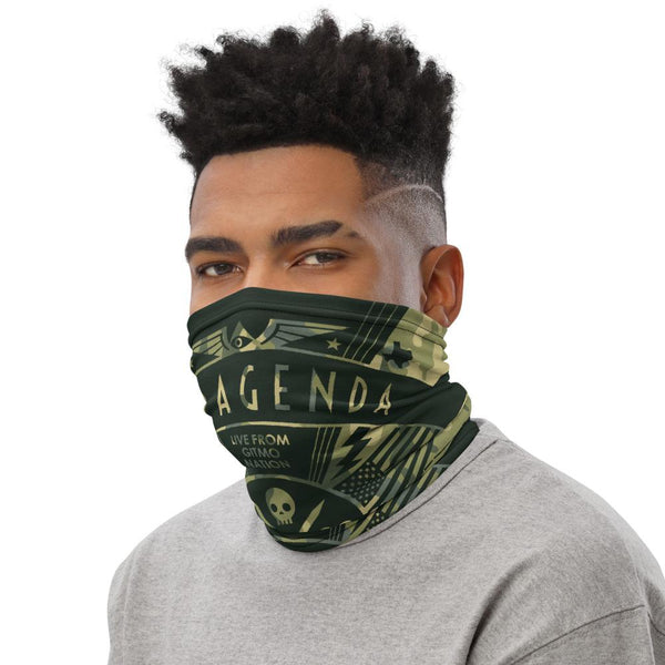 NO AGENDA RALLY - neck gaiter