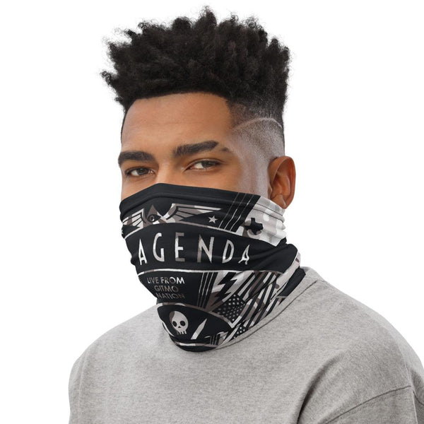 NO AGENDA RALLY - neck gaiter