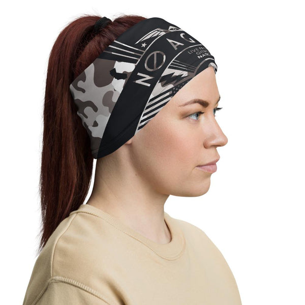 NO AGENDA RALLY - neck gaiter