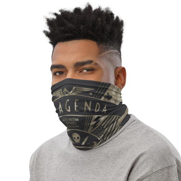 NO AGENDA RALLY - neck gaiter