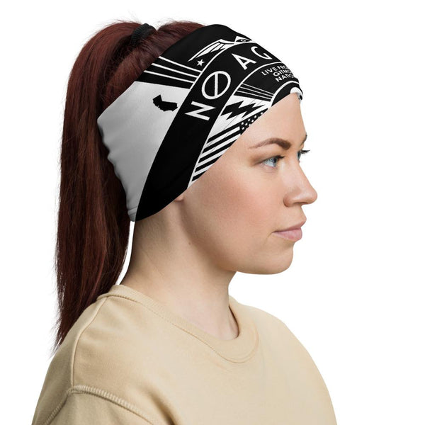 NO AGENDA RALLY - neck gaiter