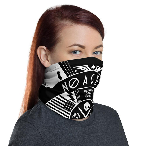 NO AGENDA RALLY - neck gaiter