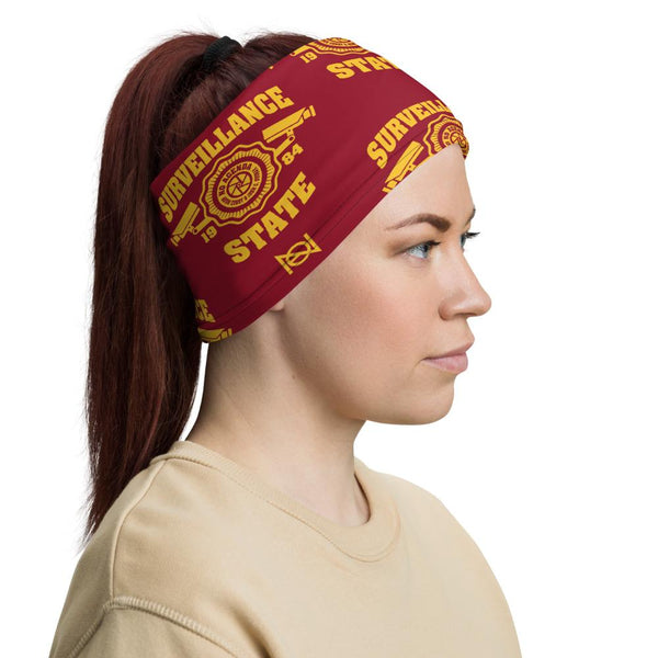 SURVEILLANCE STATE - neck gaiter
