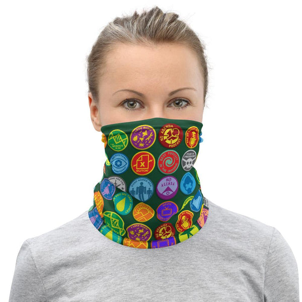 NO AGENDA BADGES - neck gaiter