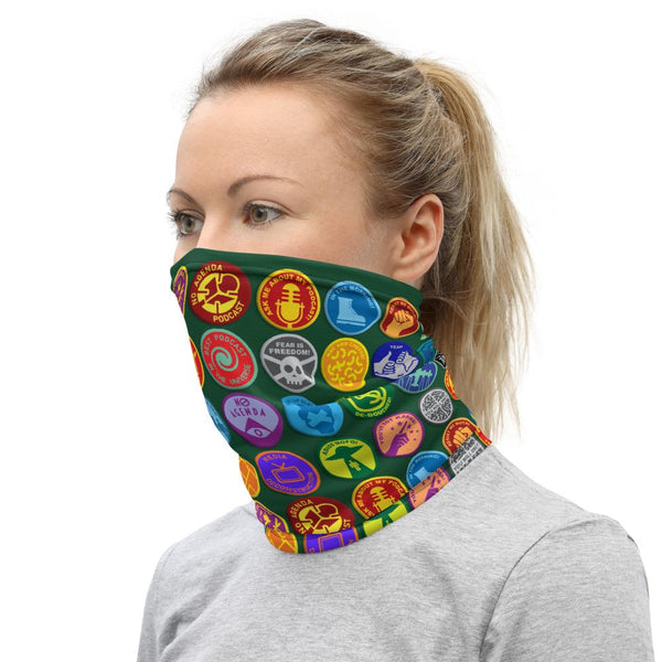 NO AGENDA BADGES - neck gaiter