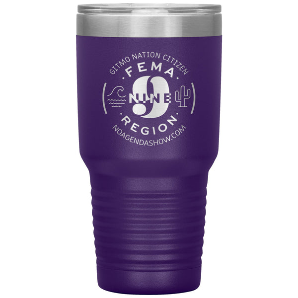 FEMA REGION NINE - 30 oz tumbler