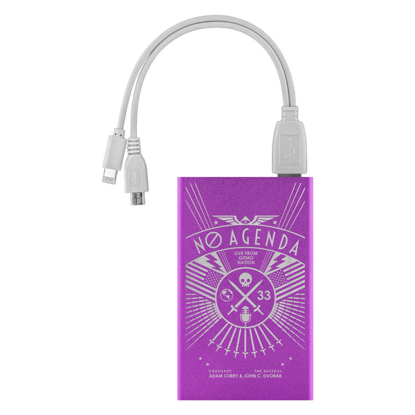 NO AGENDA RALLY - power bank