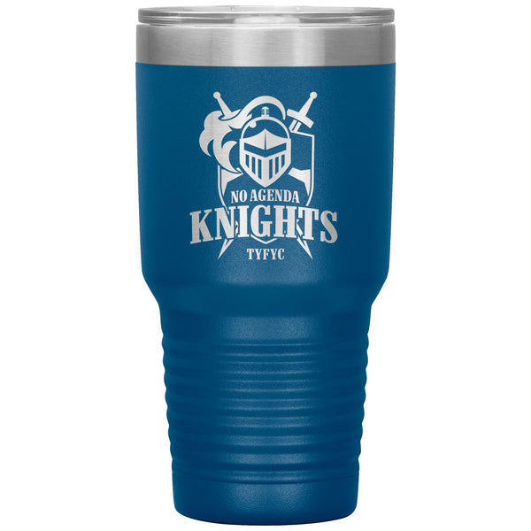 NO AGENDA KNIGHTS - 30 oz tumbler