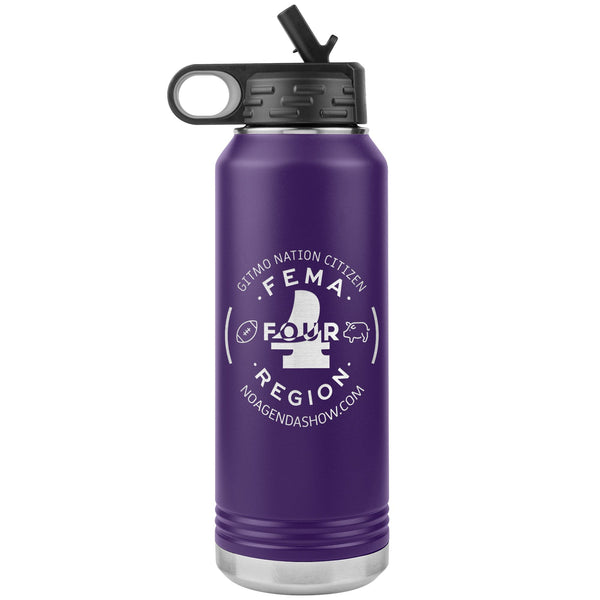 FEMA REGION FOUR - 32 oz straw tumbler