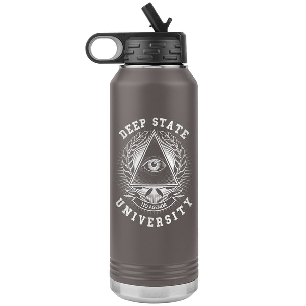 DEEP STATE UNIVERSITY - 32 oz straw tumbler