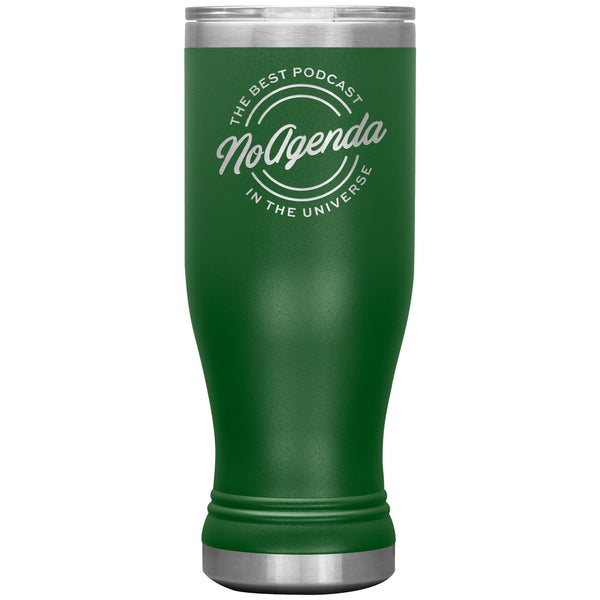 NO AGENDA THE BEST PODCAST - 20 oz boho tumbler