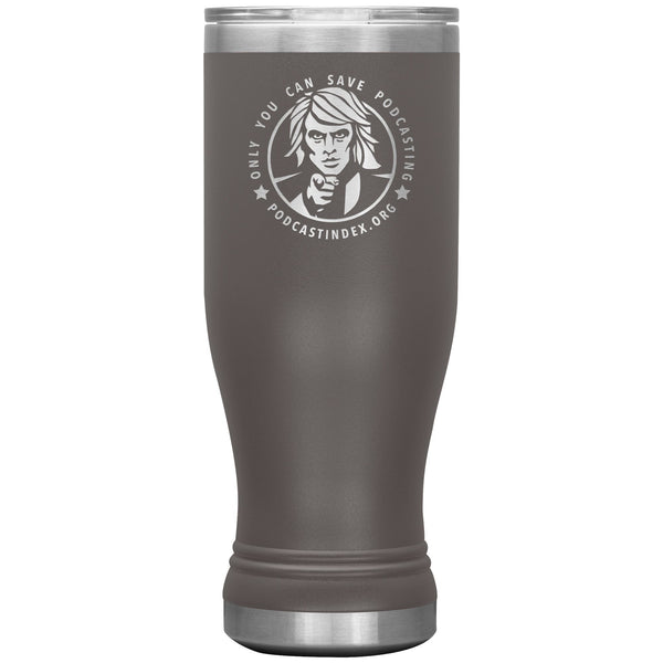 SAVE PODCASTING! - 20 oz boho tumbler