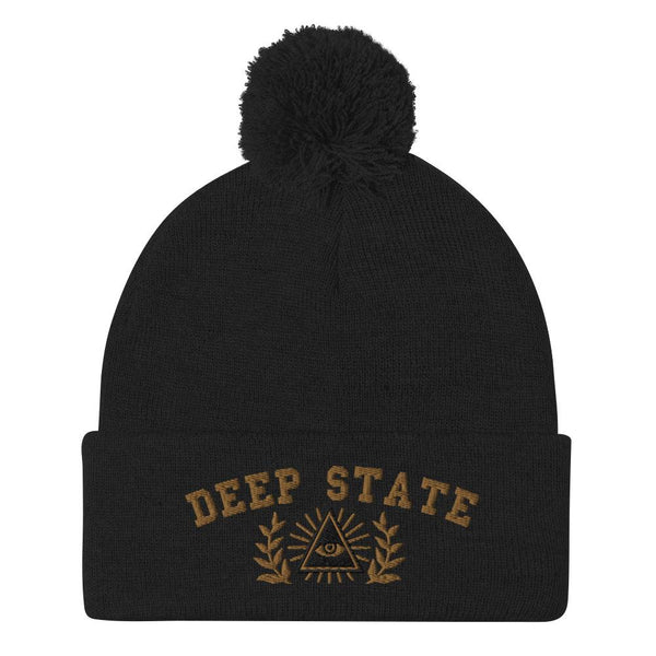 DEEP STATE - pom beanie