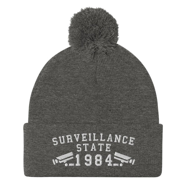 SURVEILLANCE STATE - pom beanie