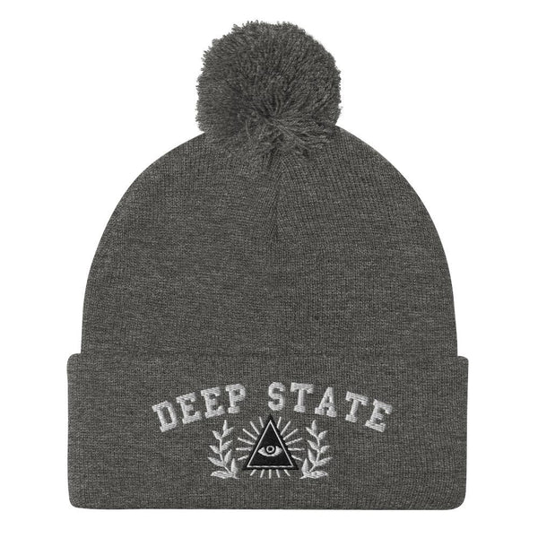 DEEP STATE - pom beanie