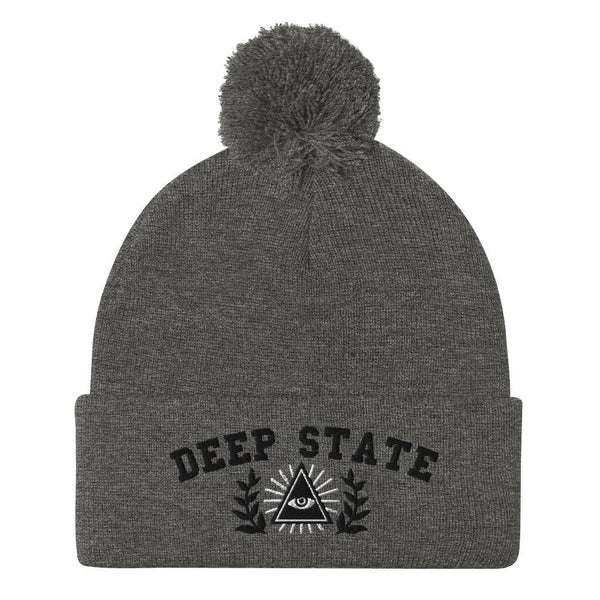 DEEP STATE - pom beanie