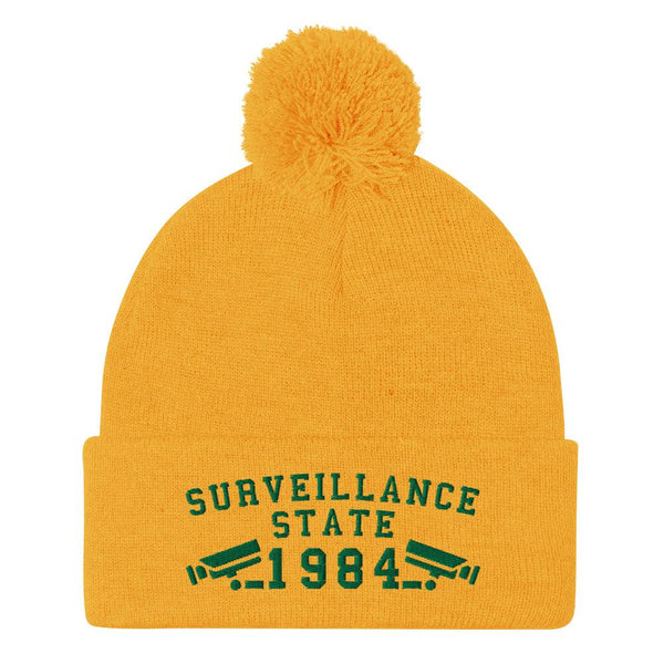 SURVEILLANCE STATE - pom beanie