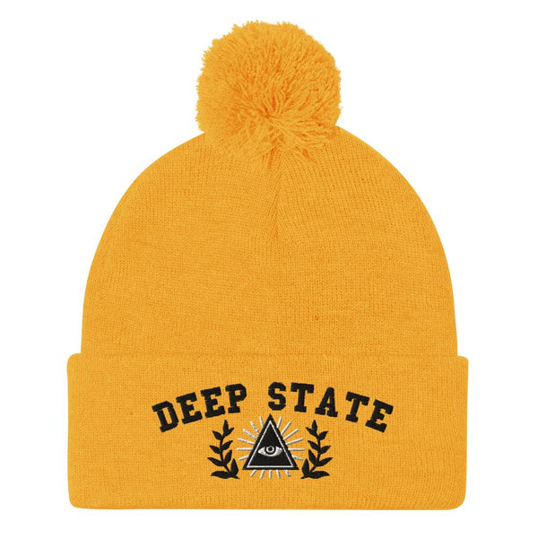 DEEP STATE - pom beanie