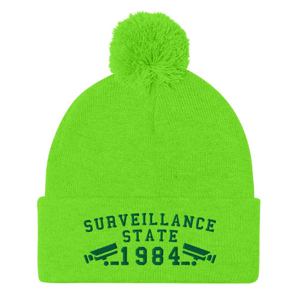SURVEILLANCE STATE - pom beanie