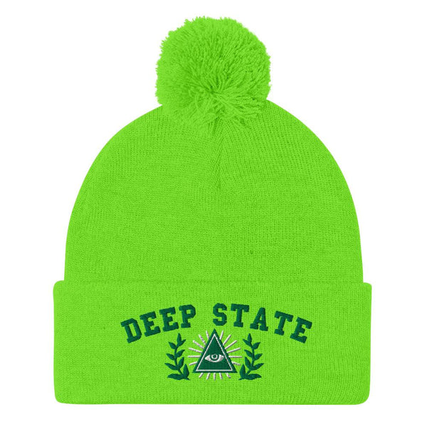 DEEP STATE - pom beanie