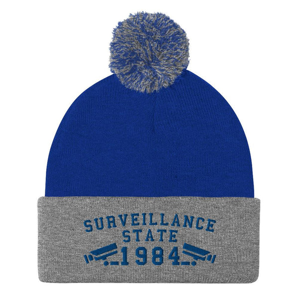 SURVEILLANCE STATE - pom beanie