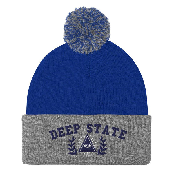 DEEP STATE - pom beanie