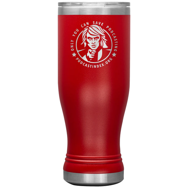 SAVE PODCASTING! - 20 oz boho tumbler