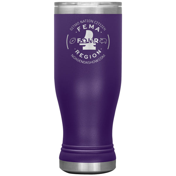 FEMA REGION FOUR - 20 oz boho tumbler