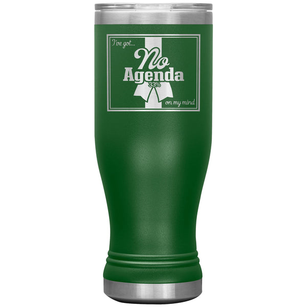 NO AGENDA RIBBON - 20 oz boho tumbler