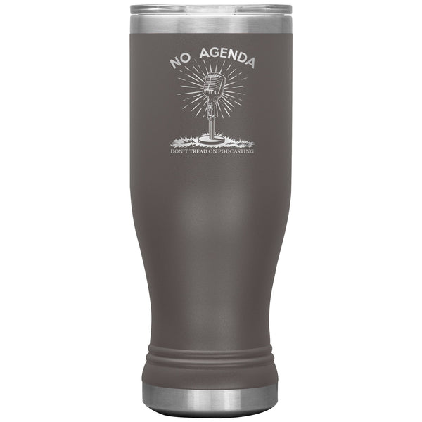DONT TREAD ON PODCASTING - 20 oz boho tumbler