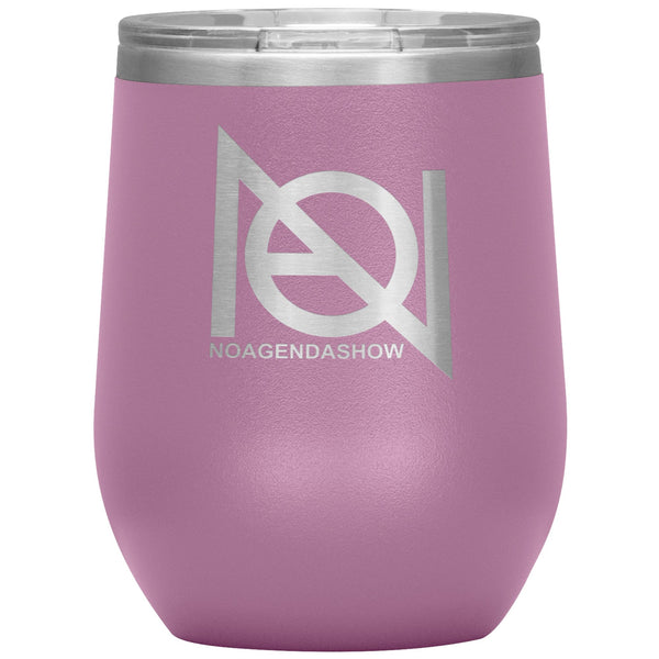 NO AGENDA SHOW - 12 oz wine tumbler