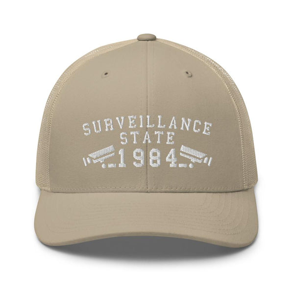 SURVEILLANCE STATE - mid trucker hat
