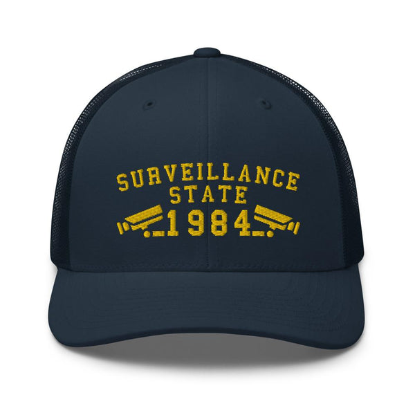 SURVEILLANCE STATE - mid trucker hat