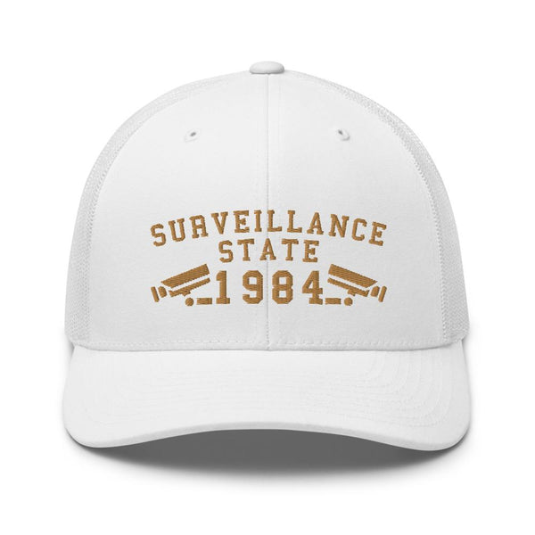 SURVEILLANCE STATE - mid trucker hat