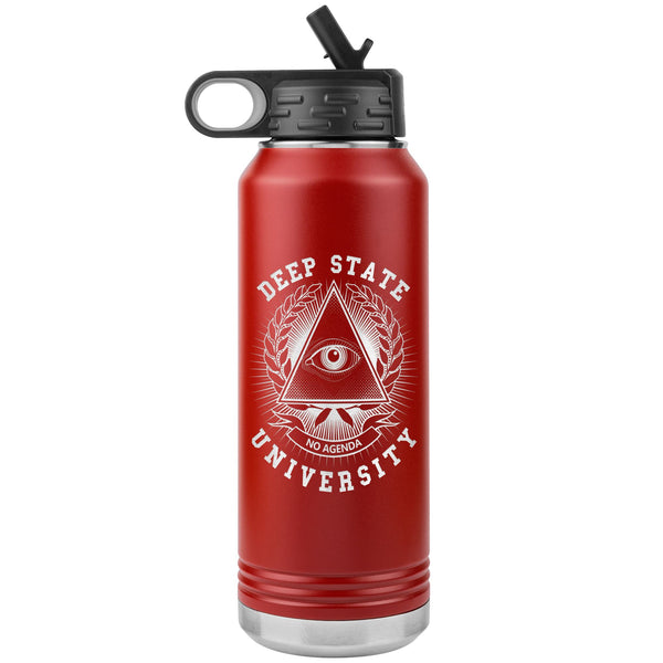 DEEP STATE UNIVERSITY - 32 oz straw tumbler