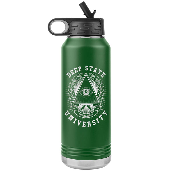 DEEP STATE UNIVERSITY - 32 oz straw tumbler