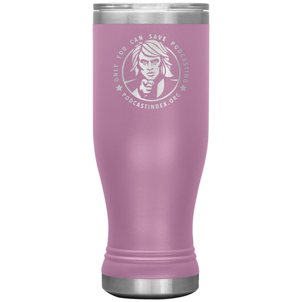 SAVE PODCASTING! - 20 oz boho tumbler