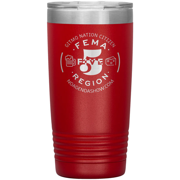 FEMA REGION FIVE - 20 oz tumbler
