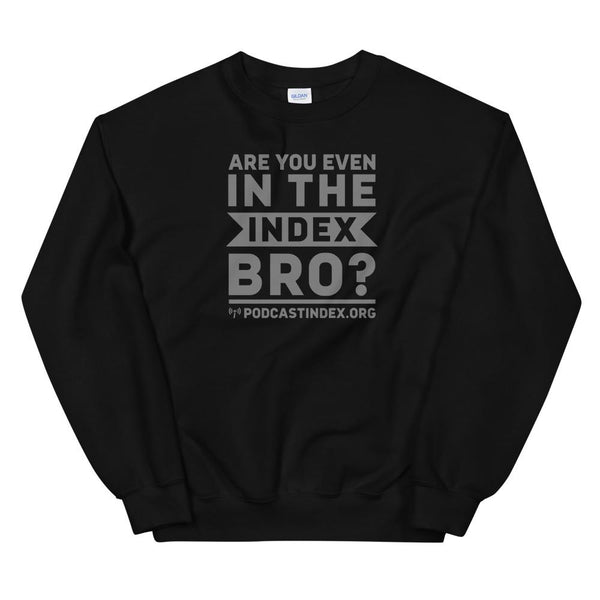 INDEX BRO? - sweatshirt