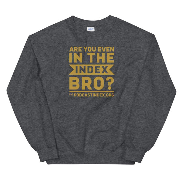 INDEX BRO? - sweatshirt