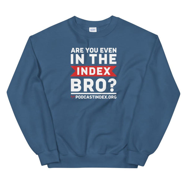 INDEX BRO? - sweatshirt