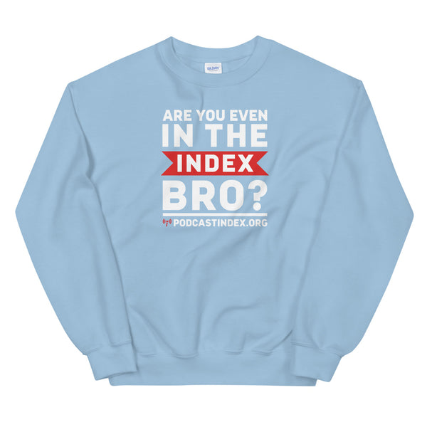 INDEX BRO? - sweatshirt