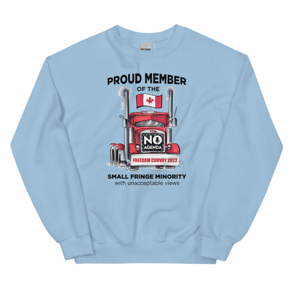 UNACCEPTABLE FREEDOM CONVOY - sweatshirt