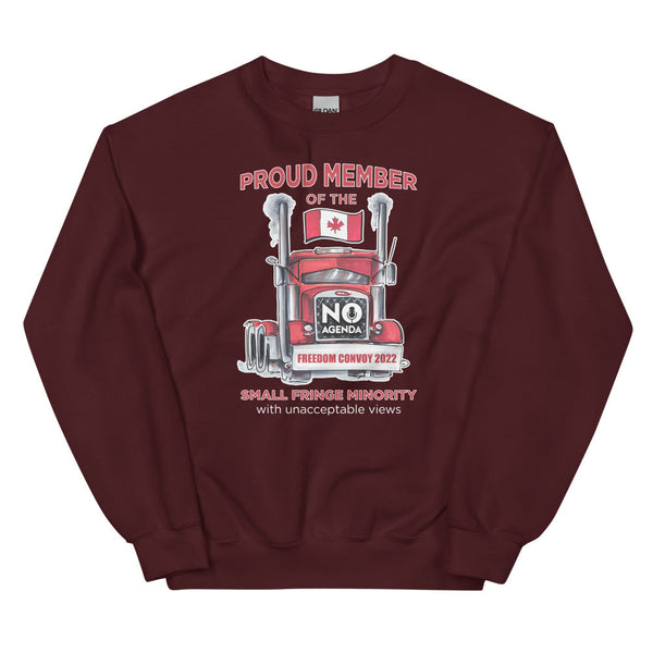 UNACCEPTABLE FREEDOM CONVOY - sweatshirt