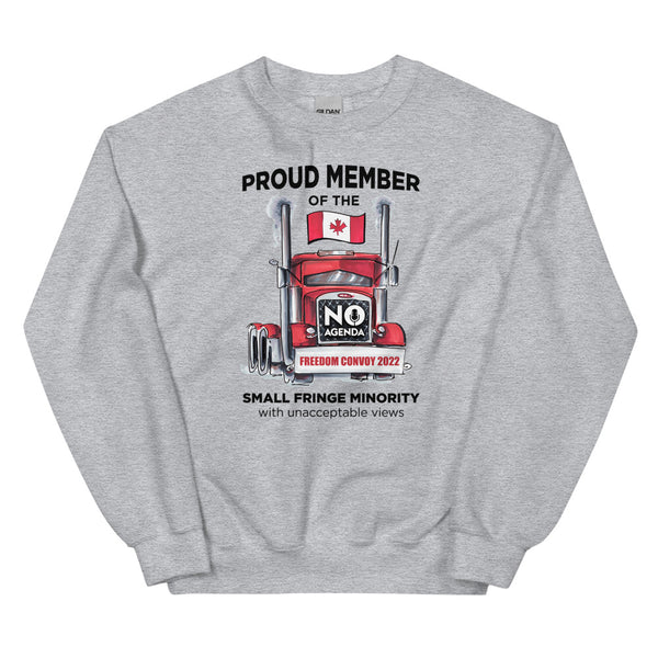 UNACCEPTABLE FREEDOM CONVOY - sweatshirt