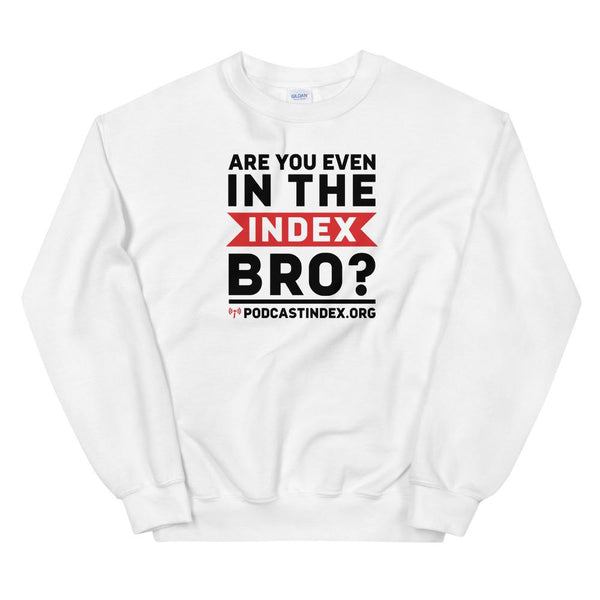INDEX BRO? - sweatshirt