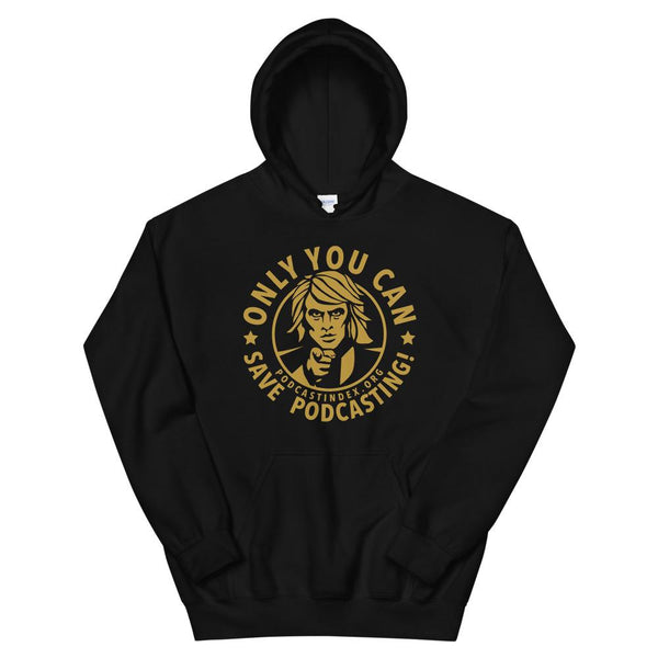 SAVE PODCASTING! - pullover hoodie