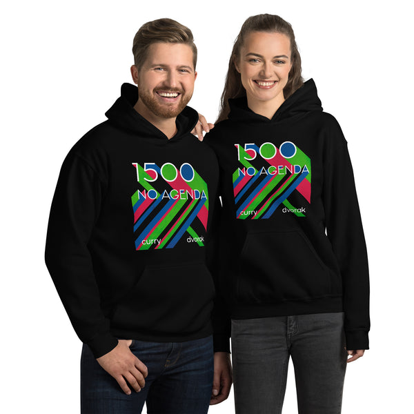 NO AGENDA ep. 1500 - pullover hoodie